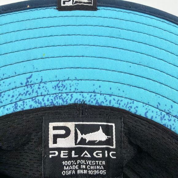 Pelagic Navy Sunsetter Pro Bucket Hat One Size - Picture 6 of 10